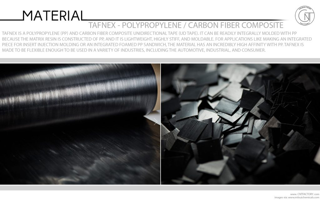 TAFNEX Polypropylene Carbon Fiber Composite