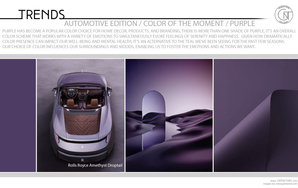 Automotive Edition Color Moment Purple