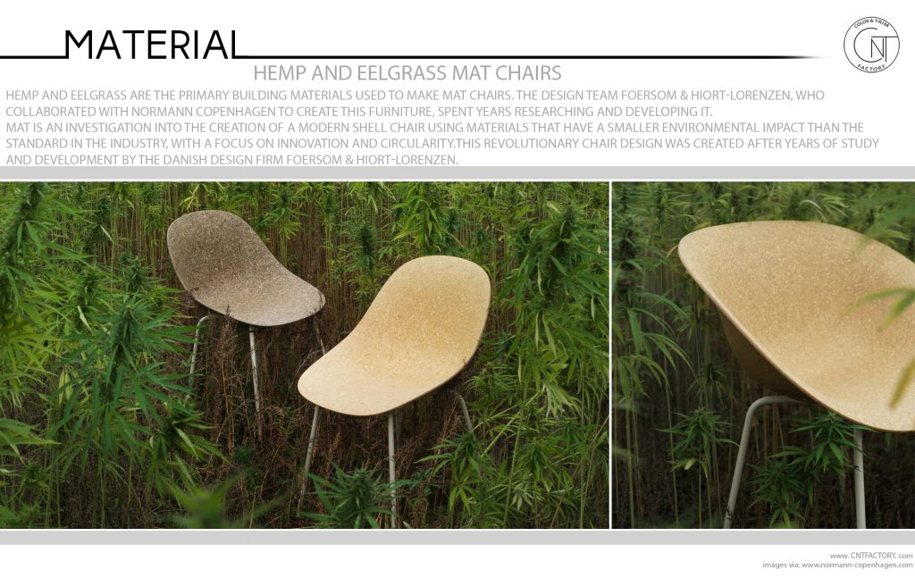 Hemp and Eelgrass Mat Chairs