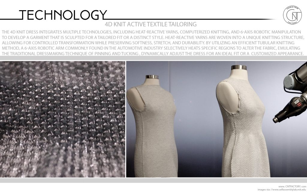 4D Knit Active Textile Tailoring