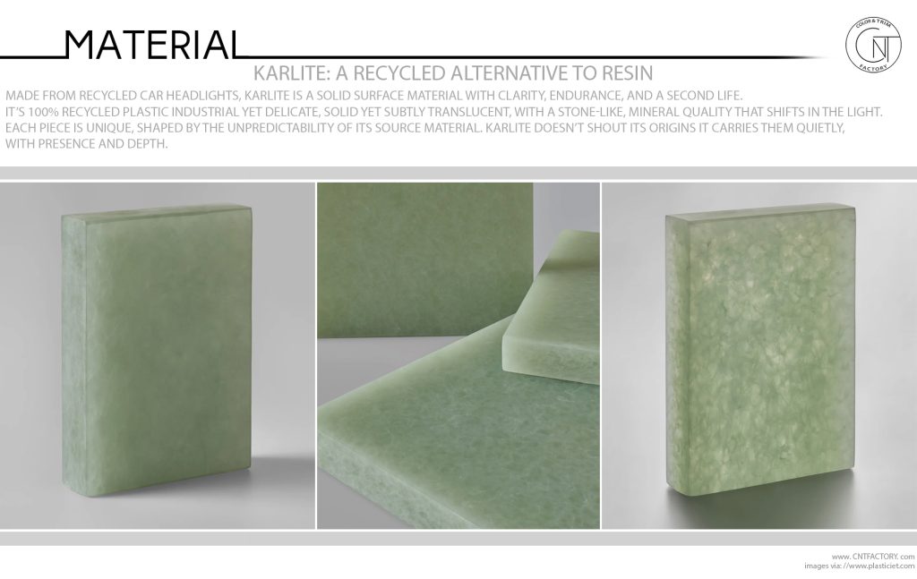 Karlite A Recycled Alternative To Resin