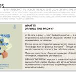 BASF 2025-2026 Automotive Color Trends