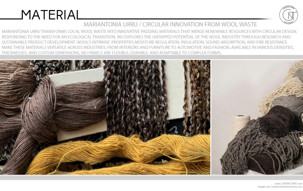 Mariantonia Urru Circular Innovation from Wool Waste