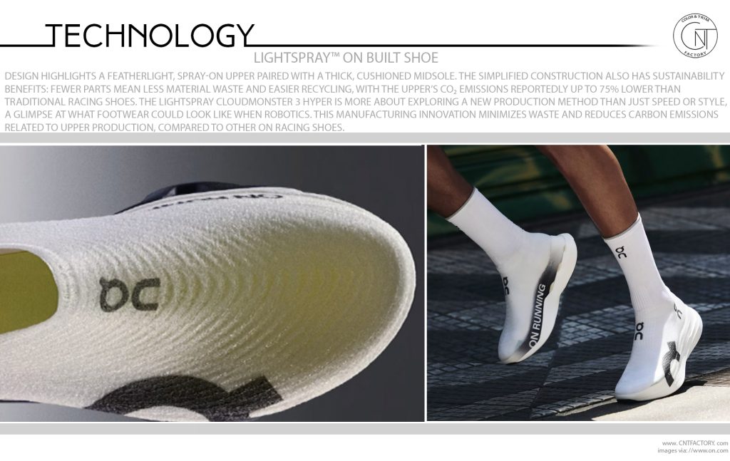 LightSpray™ ON Built Shoe